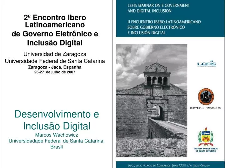 desenvolvimento e inclus o digital marcos wachowicz universidadade federal de santa catarina brasil