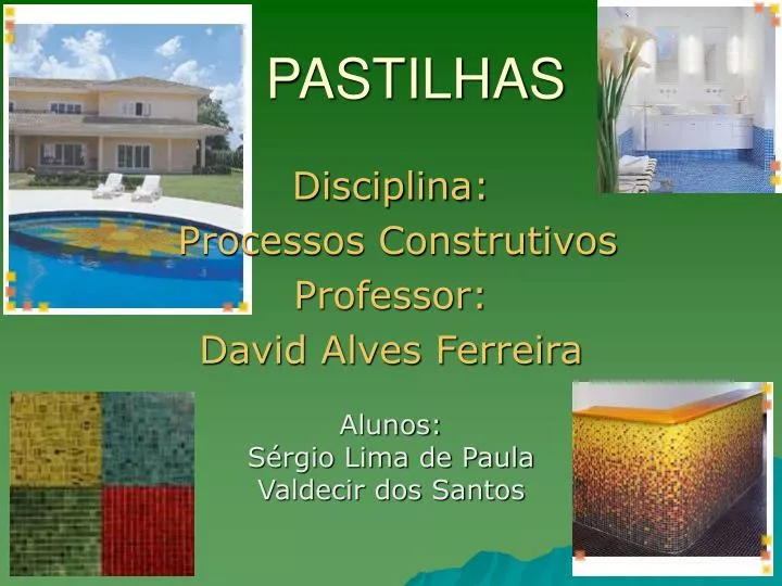 pastilhas