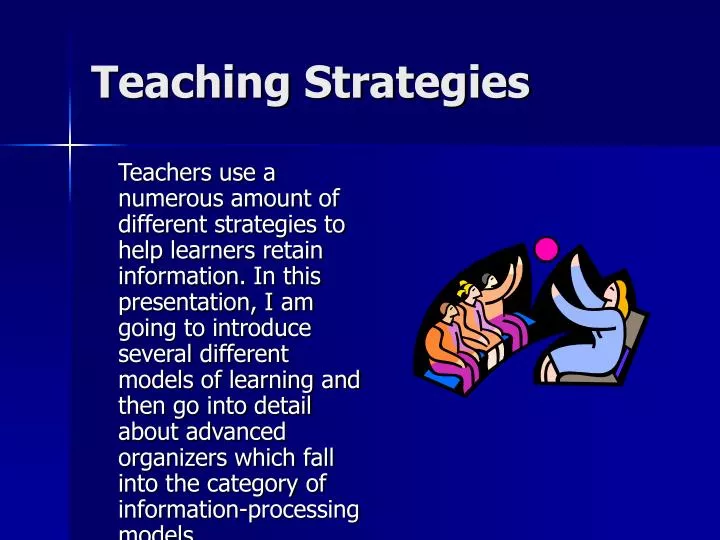 What Is A Teaching Strategy