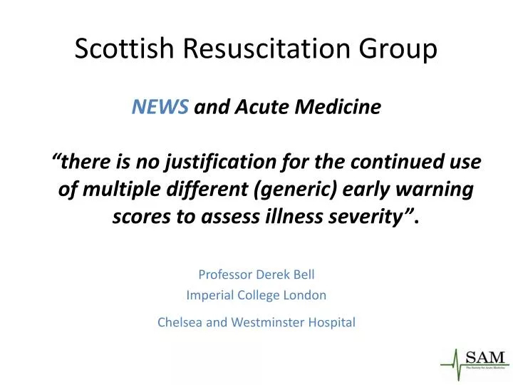 scottish resuscitation group