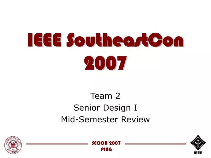ieee southeastcon 2007