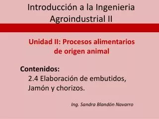 introducci n a la ingenieria agroindustrial ii