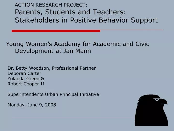 action research project parents students and teachers stakeholders in positive behavior support