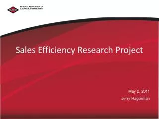 Sales Efficiency Research Project