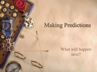 making predictions