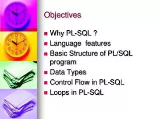 Objectives