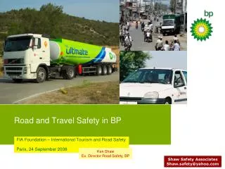 Road and Travel Safety in BP