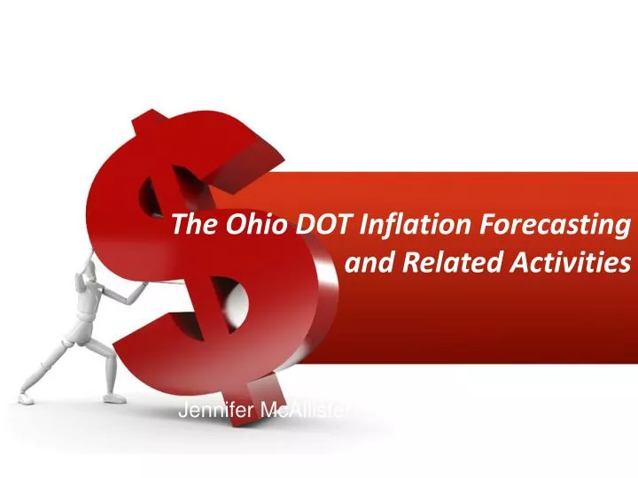 the ohio dot inflation forecasting and related activities