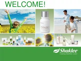 The Shaklee Business Opportunity