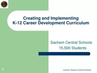 Creating and Implementing K-12 Career Development Curriculum