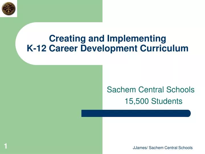 creating and implementing k 12 career development curriculum