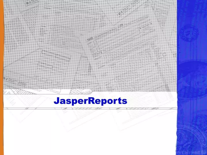 jasperreports