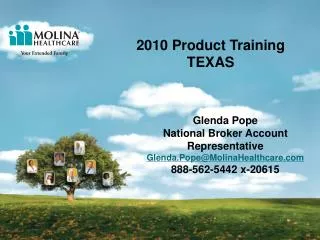 2010 Product Training TEXAS