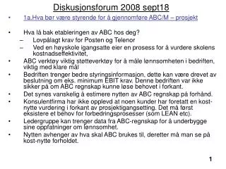 Diskusjonsforum 2008 sept18