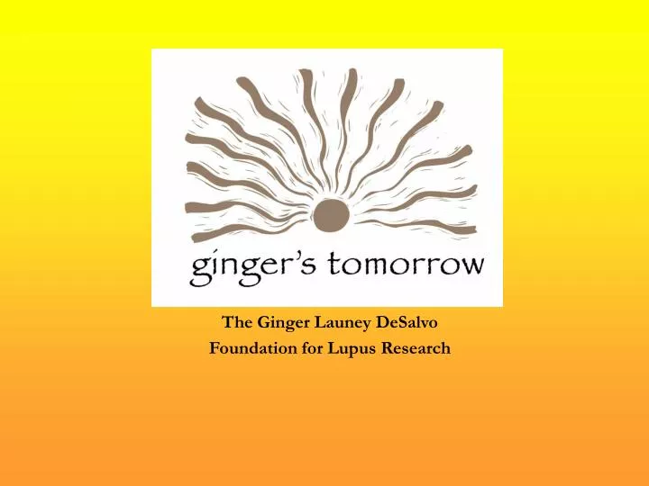 the ginger launey desalvo foundation for lupus research