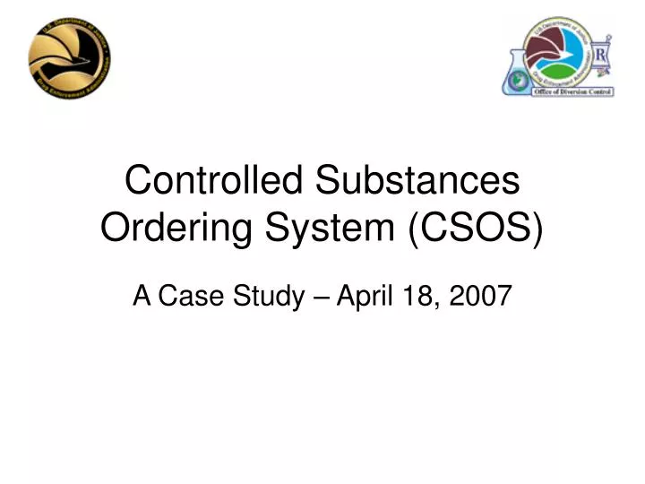 controlled substances ordering system csos