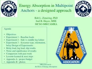 Energy Absorption in Multipoint Anchors - a designed approach