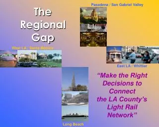 The Regional Gap