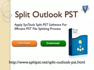 Split Outlook PST