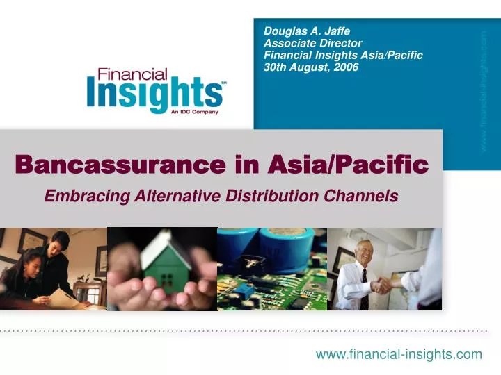 douglas a jaffe associate director financial insights asia pacific 30th august 2006