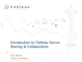 Introduction to Tableau Server Sharing &amp; Collaboration