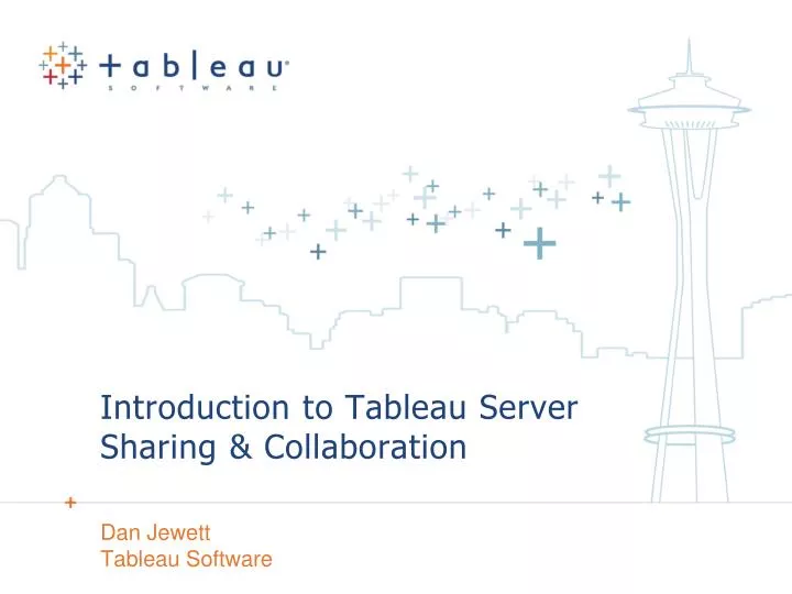 introduction to tableau server sharing collaboration