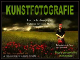 KUNSTFOTOGRAFIE