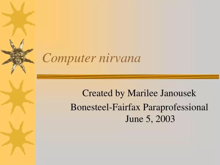 computer nirvana