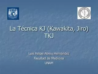 La Técnica KJ (Kawakita, Jiro) TKJ