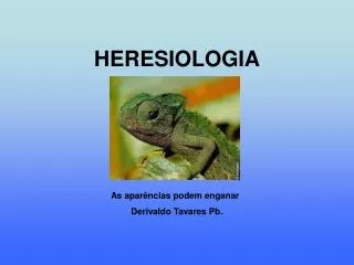 HERESIOLOGIA