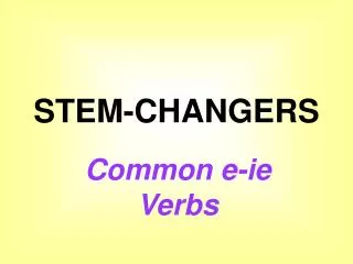 STEM-CHANGERS