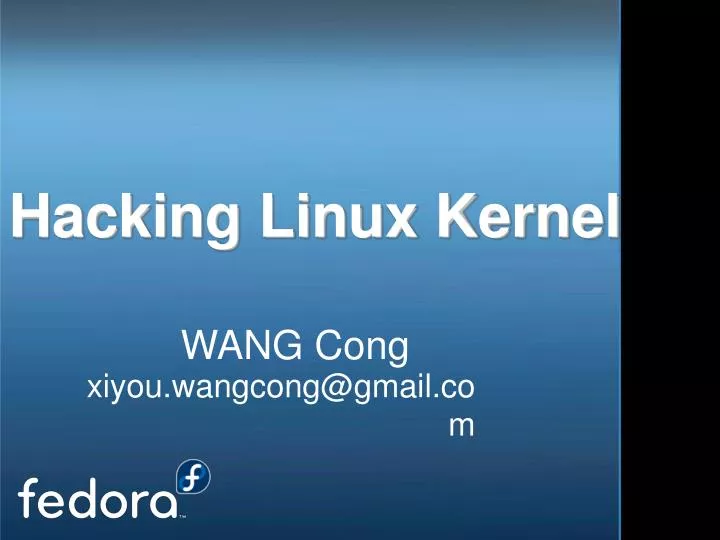 hacking linux kernel