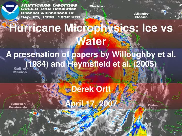 hurricane microphysics ice vs water