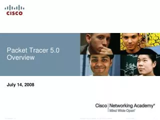 Packet Tracer 5.0 Overview