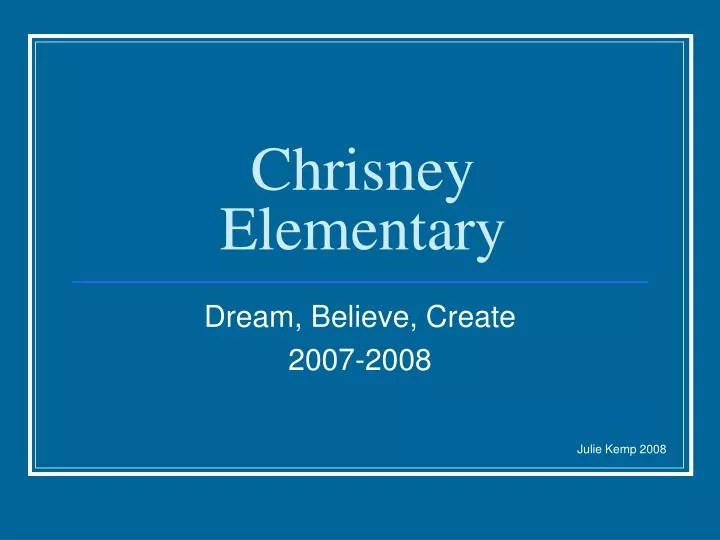 chrisney elementary