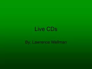 Live CDs