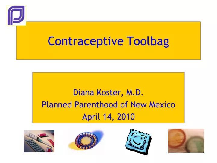 contraceptive toolbag