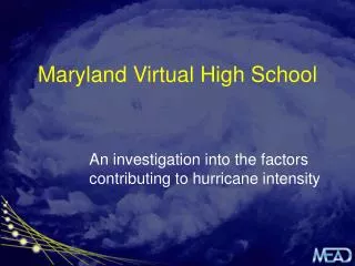 Maryland Virtual High School