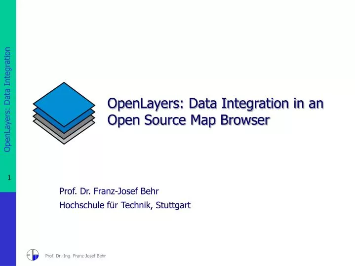 openlayers data integration in an open source map browser