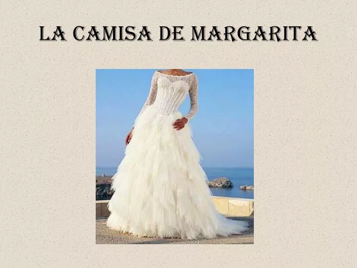 la camisa de margarita