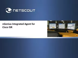 nGenius Integrated Agent for Cisco ISR