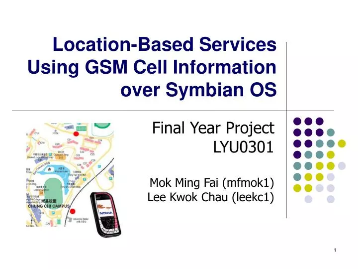 location based services using gsm cell information over symbian os