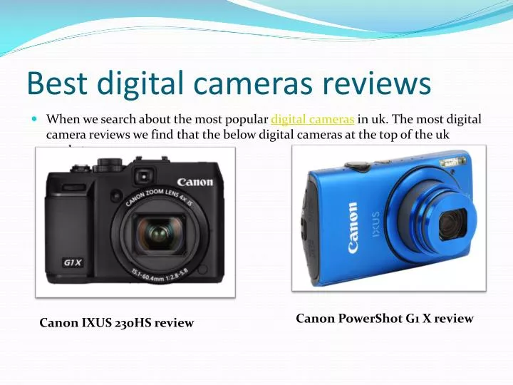 best digital cameras reviews