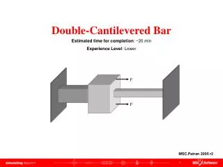 Double-Cantilevered Bar