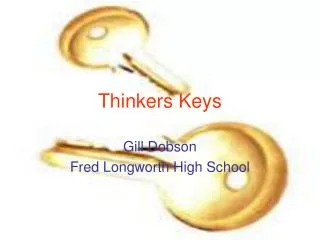 Thinkers Keys