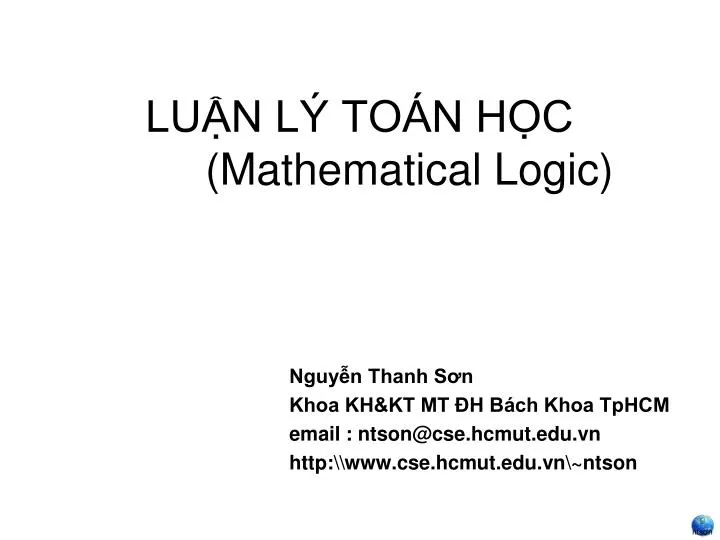 lu n l to n h c mathematical logic