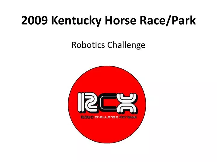 2009 kentucky horse race park