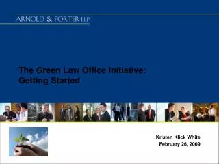 The Green Law Office Initiative: Getting Started