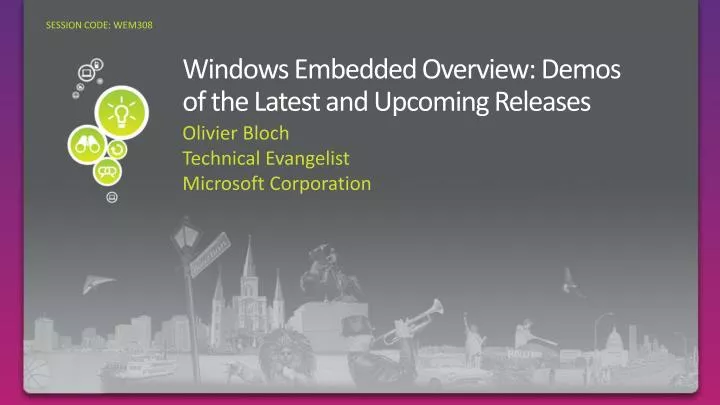windows embedded overview demos of the latest and upcoming releases
