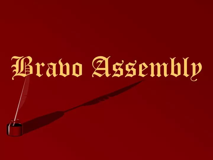 bravo assembly